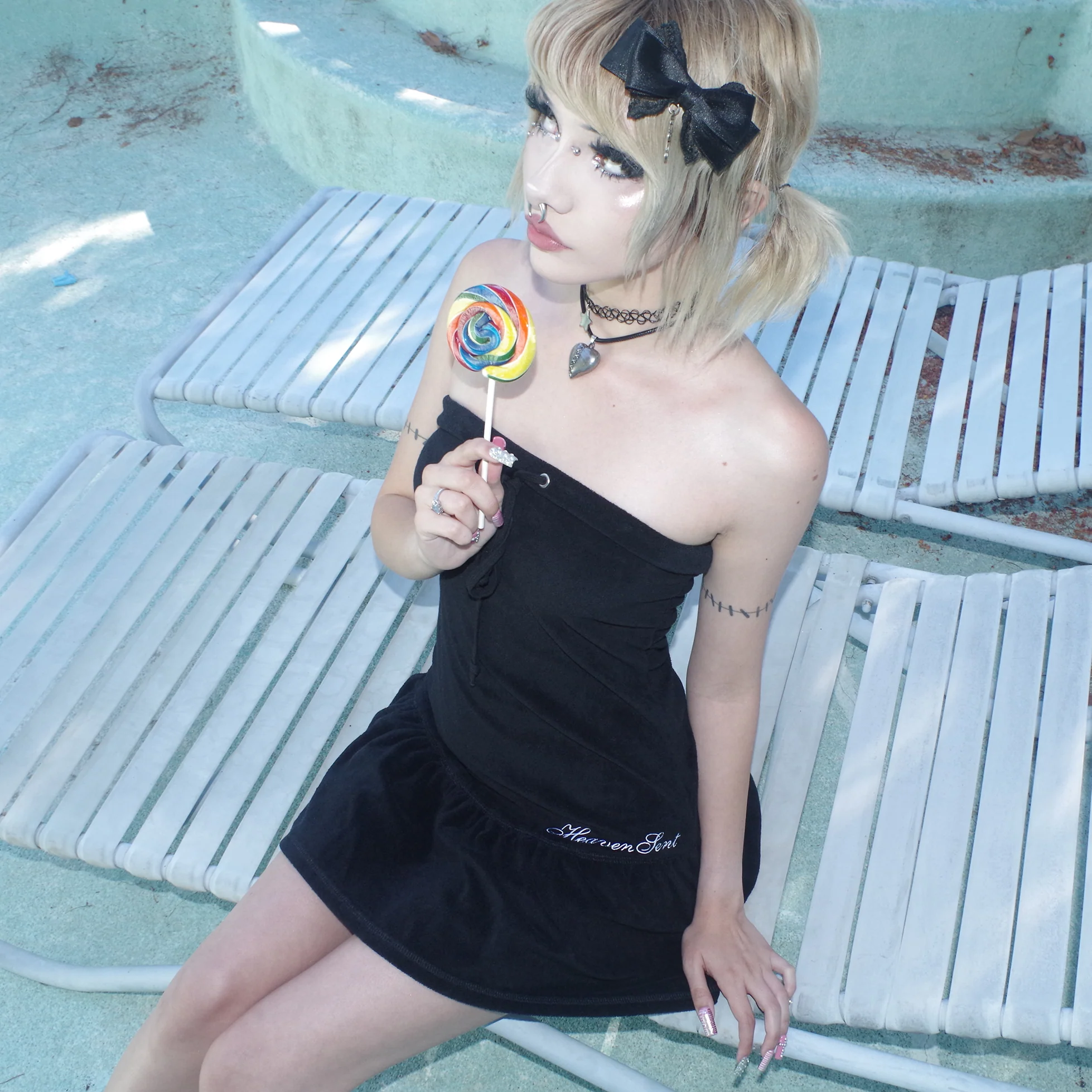 Malibu Dress - Black - Image 5
